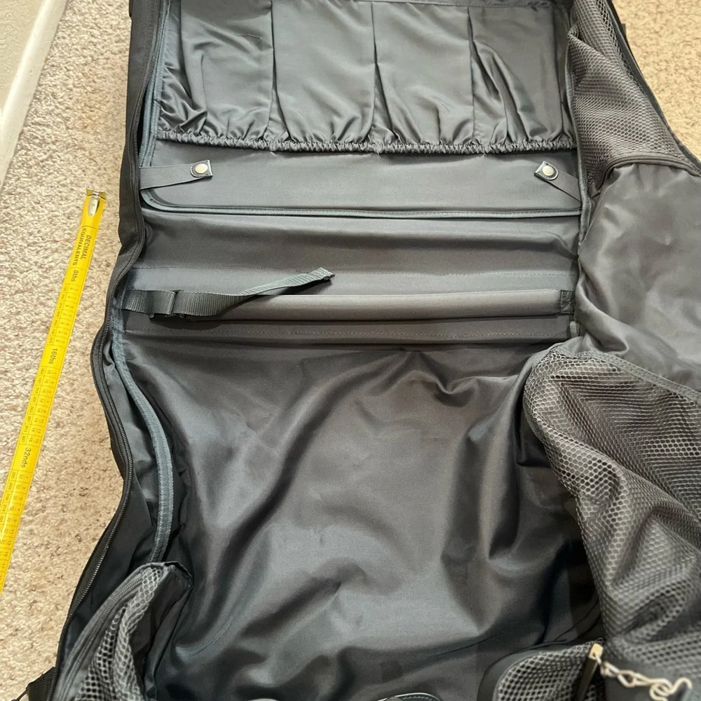 New‎ BMW Black Garment Bag Travel Carry On Luggage